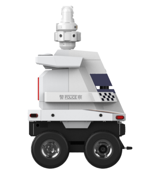 博巡T5 续航时间6小时 最大速度1.5m/s 导航方式 激光&GNSS融合自主导航 室外安防机器人