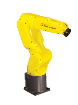 发那科LR Mate 200iD 6轴 负载7kg  工作域717mm  精度±0.01mm  机加工/上下料/搬运 通用机器人