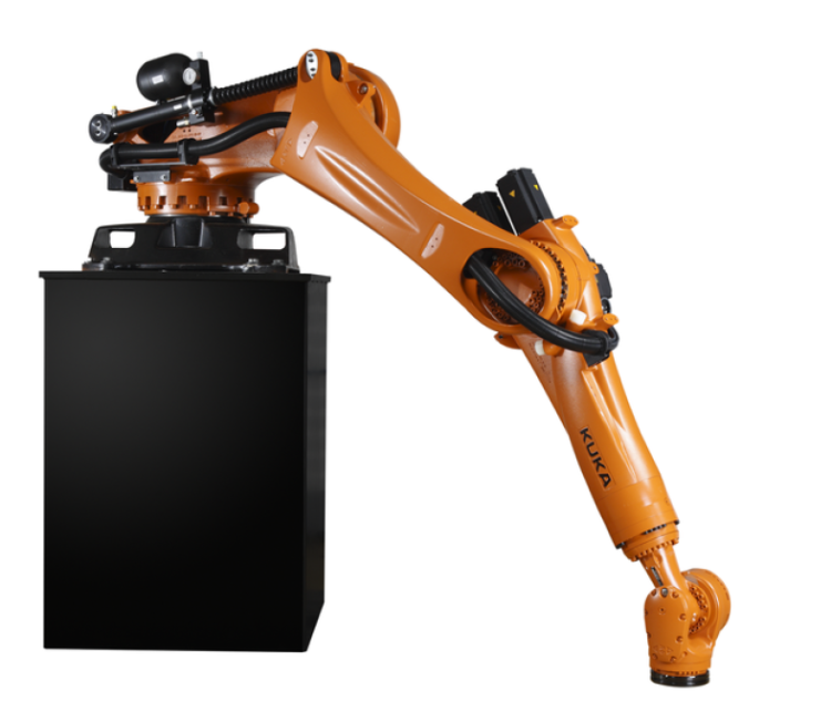 库卡KR 100 R3500 press 6轴 负载100kg 工作域3501mm 精度±0.06mm 上下料、去毛刺、清晰、扫描、搬运、切削、点焊、铸造通用机器人