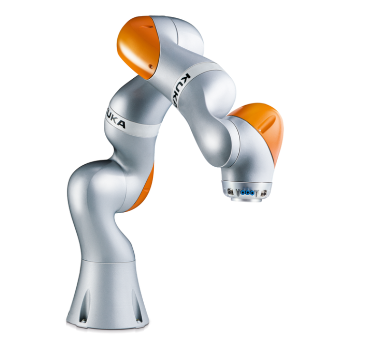 库卡LBR iiwa 14 R820 7轴 负载14kg 工作域820mm 精度±0.15mm 螺栓连接、装载、搬运、装配、检测、抛光、涂胶通用机器人
