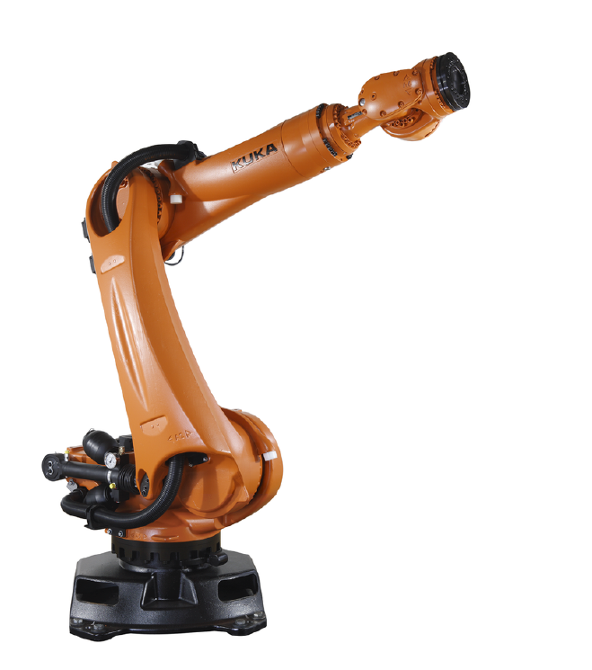 库卡KR 120 R2500 pro 6轴 负载120kg 工作域2496mm 精度±0.06mm 上下料、去毛刺、清晰、扫描、搬运、切削、点焊、铸造机器人