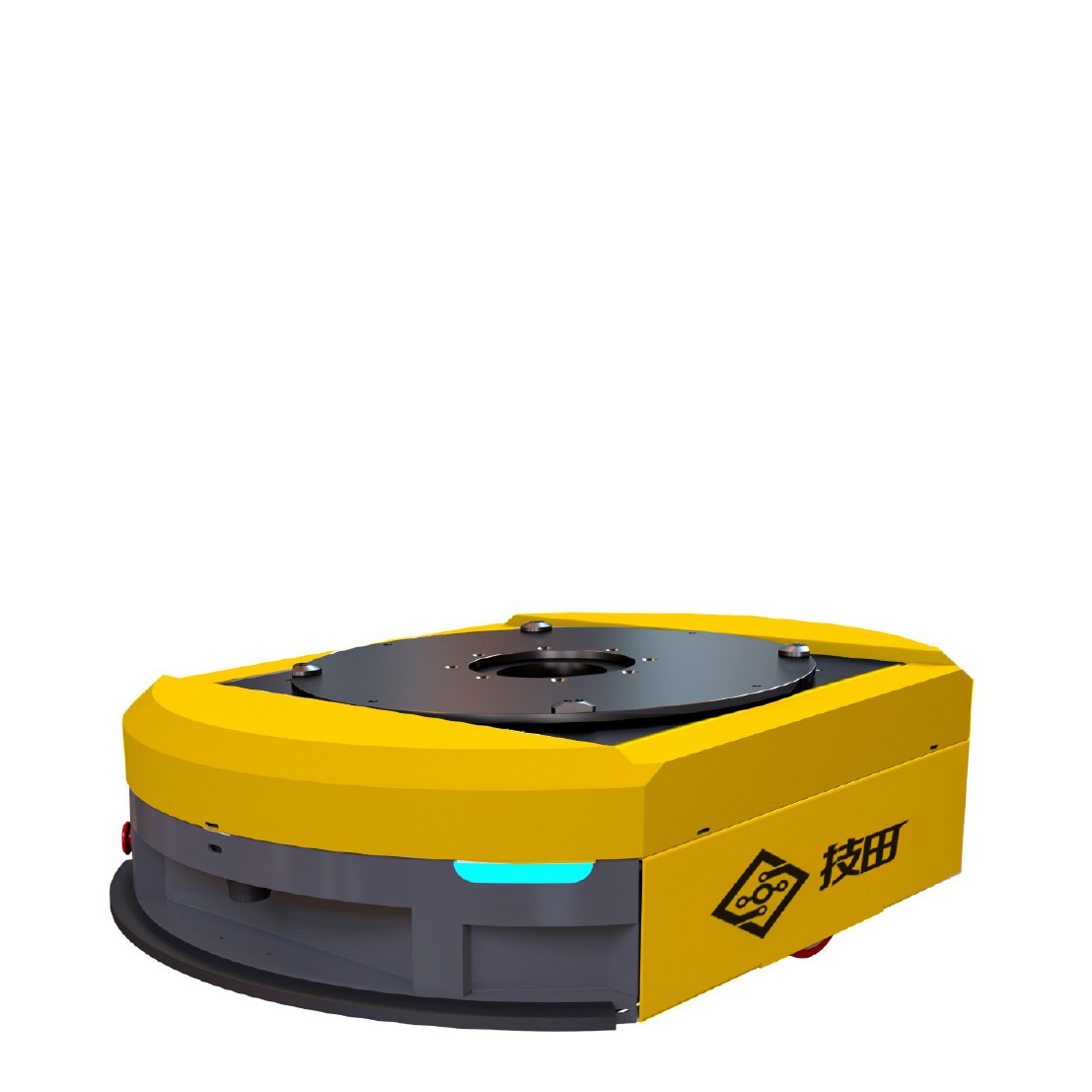 技田 二维码导航 负载500kg 潜伏式AGV