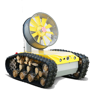 鑫科特种机器人RXR-YC10000JD 防爆消防排烟侦察机器人