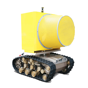 鑫科特种机器人RXR-MC4JD-G 防爆消防高倍数泡沫灭火侦察机器人