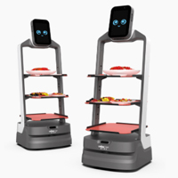 猎户招财豹餐厅营销服务机器人