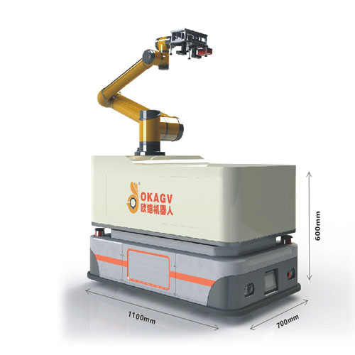 欧铠复合机器人 激光SLAM导航 负载500kg 精度±10mm 复合机器人