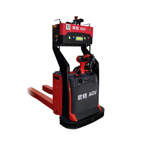 欧铠定制型 激光混合磁导航 负载2000kg 精度±10mm 激光叉车