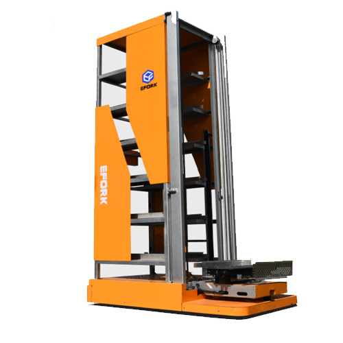 EFORK EZA005  惯性导航+二维码纠偏 负载50kg 精度±10mm  暂存式AGV(料箱机器人)