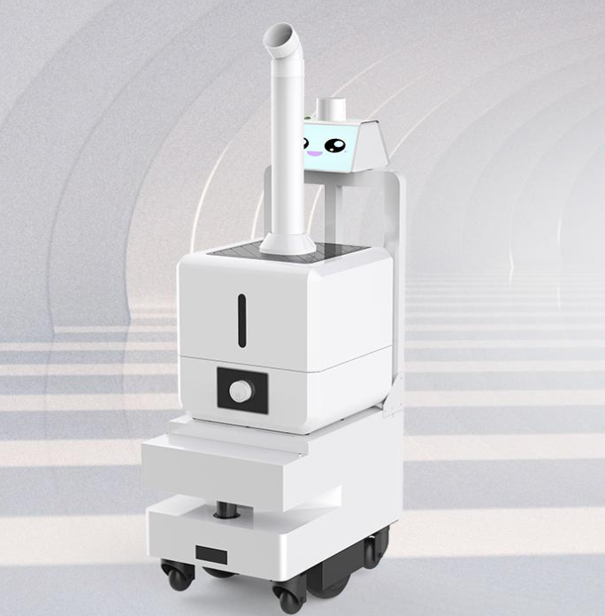 锐曼雾化消毒机器人